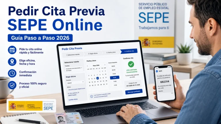 Cómo pedir cita previa en el SEPE